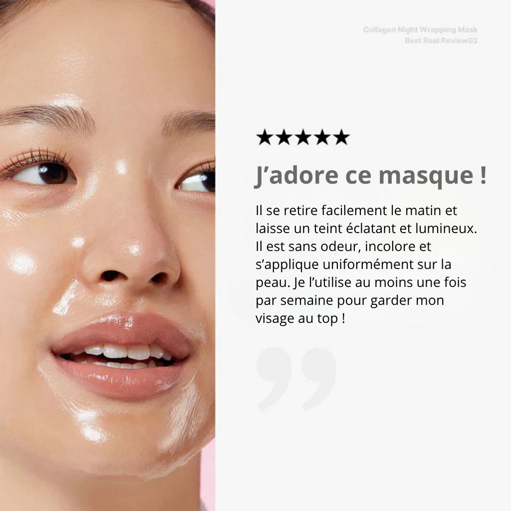 Podouce - Masque Coréen au Curcuma & Collagène