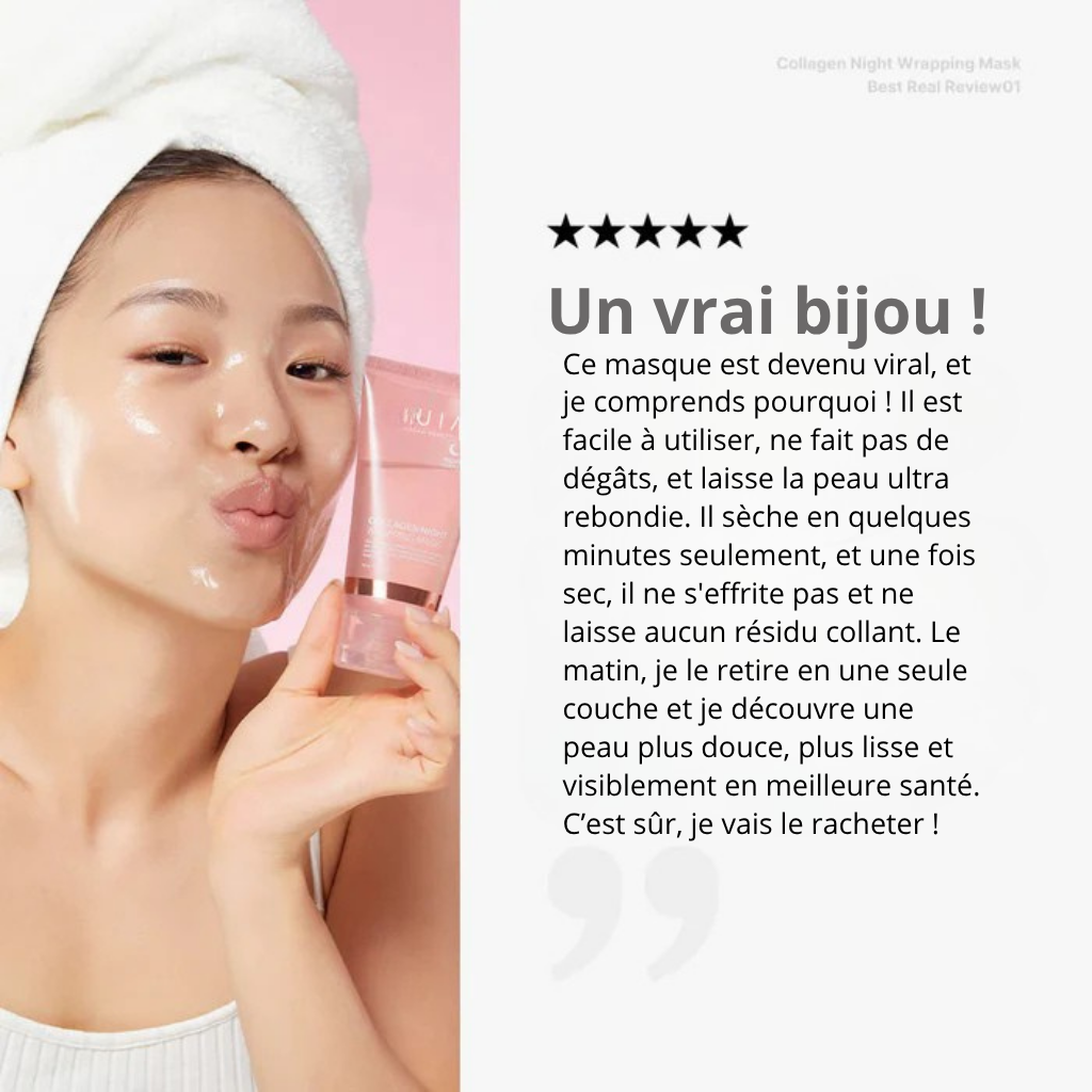 Podouce - Masque Coréen au Curcuma & Collagène