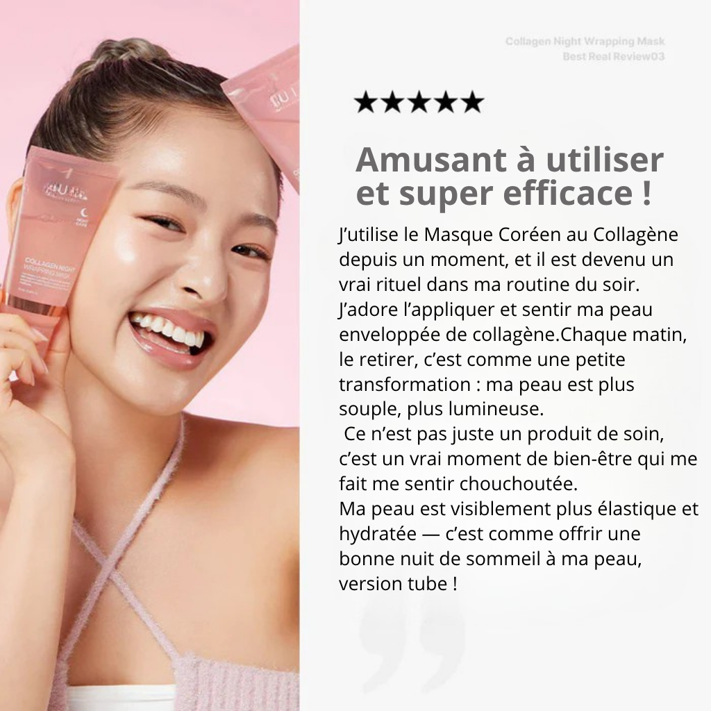 Podouce - Masque Coréen au Curcuma & Collagène