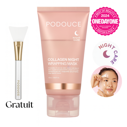 Podouce - Masque Coréen au Curcuma & Collagène